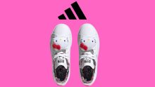 Adidas tiene en descuento los tenis Hello Kitty Foto: Especial