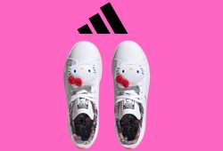Adidas tiene en descuento los tenis Hello Kitty Foto: Especial