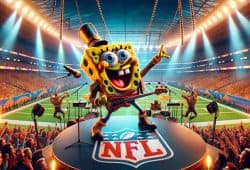 bob esponja super bowl 2024