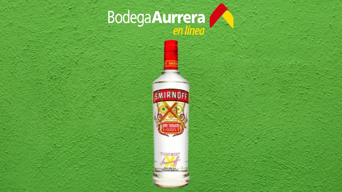 Bodega Aurrerá tiene en rebaja el vodka Smirnoff tamarindo Foto: Especial
