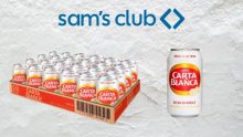 Cerveza Carta Blanca 24 latas 355 ml está rebajada en Sam’s Club Foto: Especial