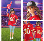 Los Kansas City Chiefs, ahora tienen a su propia Barbie