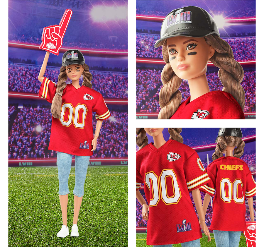 Los Kansas City Chiefs, ahora tienen a su propia Barbie