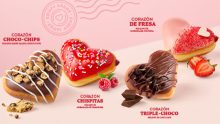 Estas son las donas Krispy Kreme para el 14 de febrero Foto: Especial
