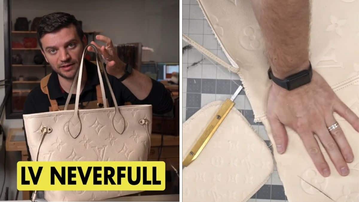 forense autopsia de bolsas louis vuitton neverfull tiktoker