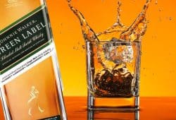 johnnie walker green label etiqueta verde