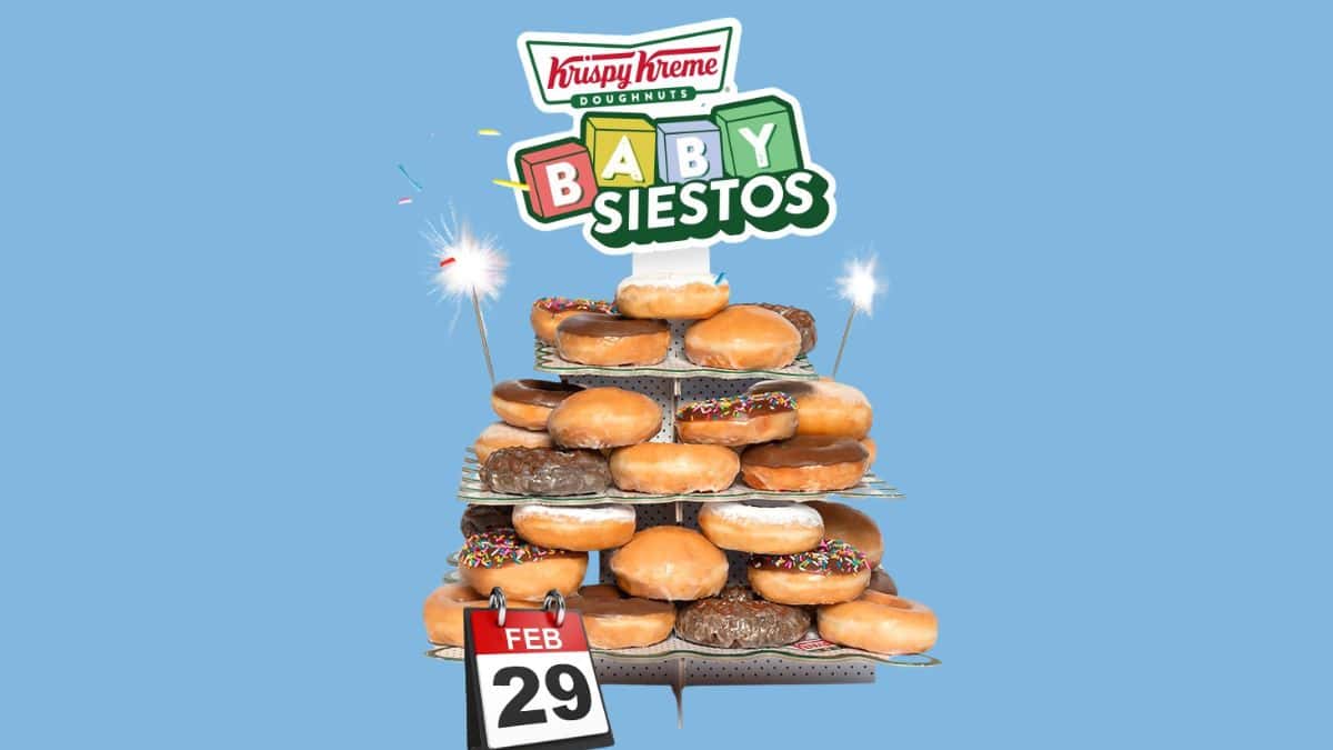 ¿Qué es Babysiestos? Krispy Kreme te lo dice Foto: Especial