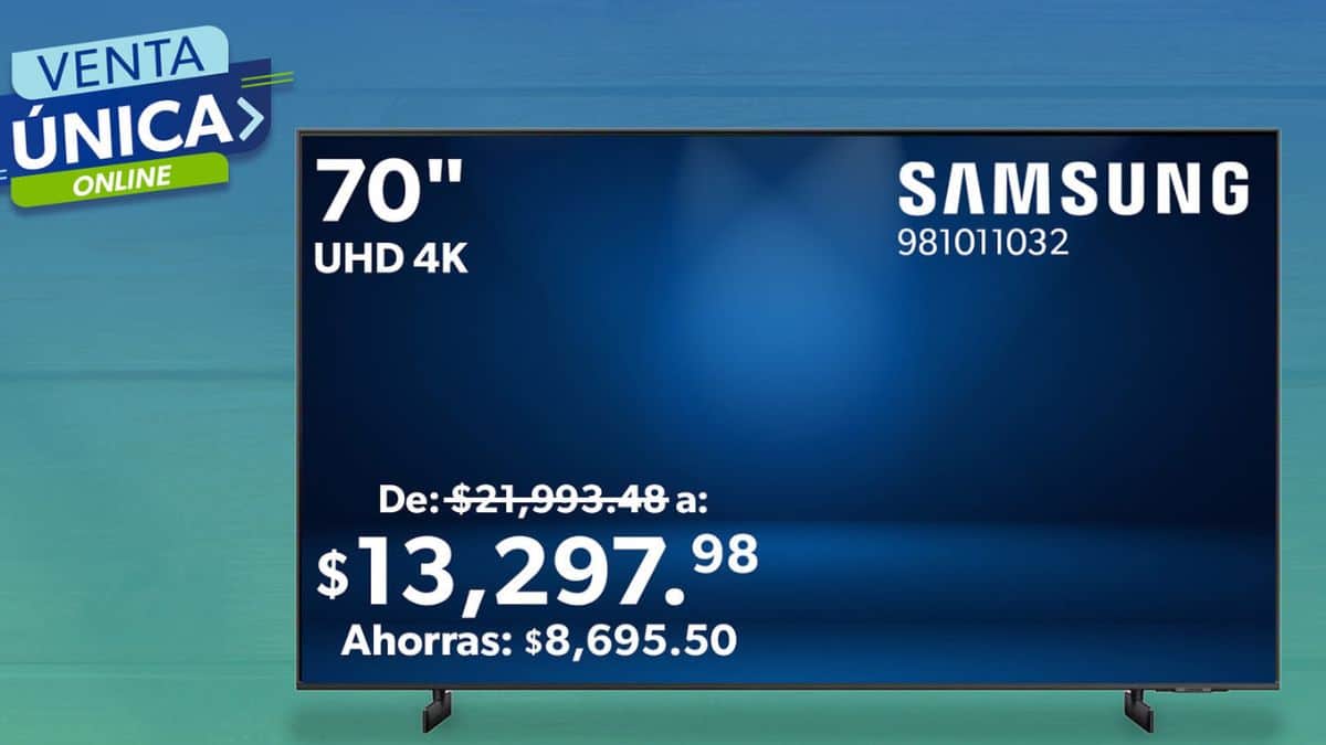 pantalla sam's club venta unica online 2024 70 pulgadas