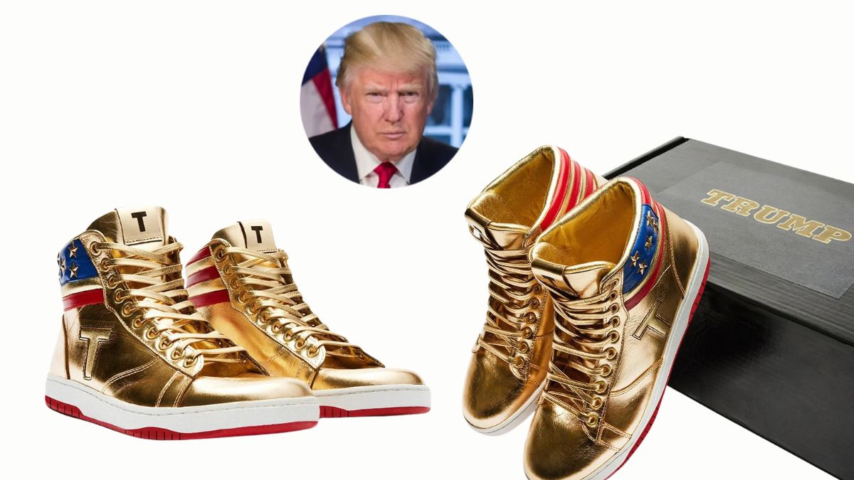 Así son los sneakers Donald Trump que se agotaron en un día Foto: Especial