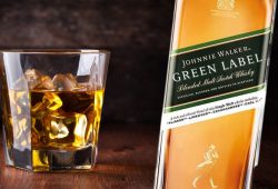 whisky johnnie walker etiqueta verde green label