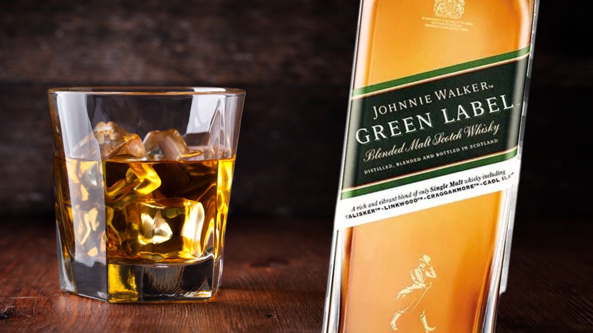 whisky johnnie walker etiqueta verde green label