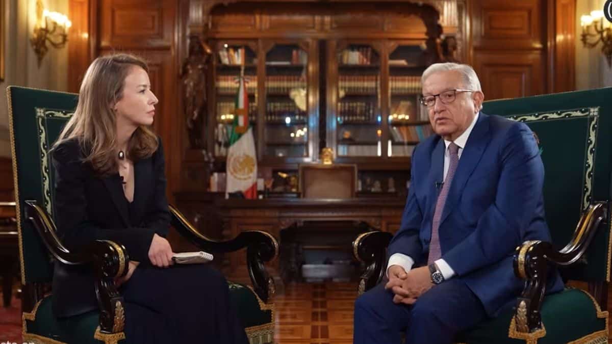 INE ordena a AMLO bajar o modificar entrevista con Inna Afinogenova