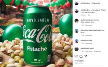 Coca-Cola sabor pistache brasil