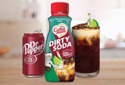 Coffee Mate y Dr. Pepper