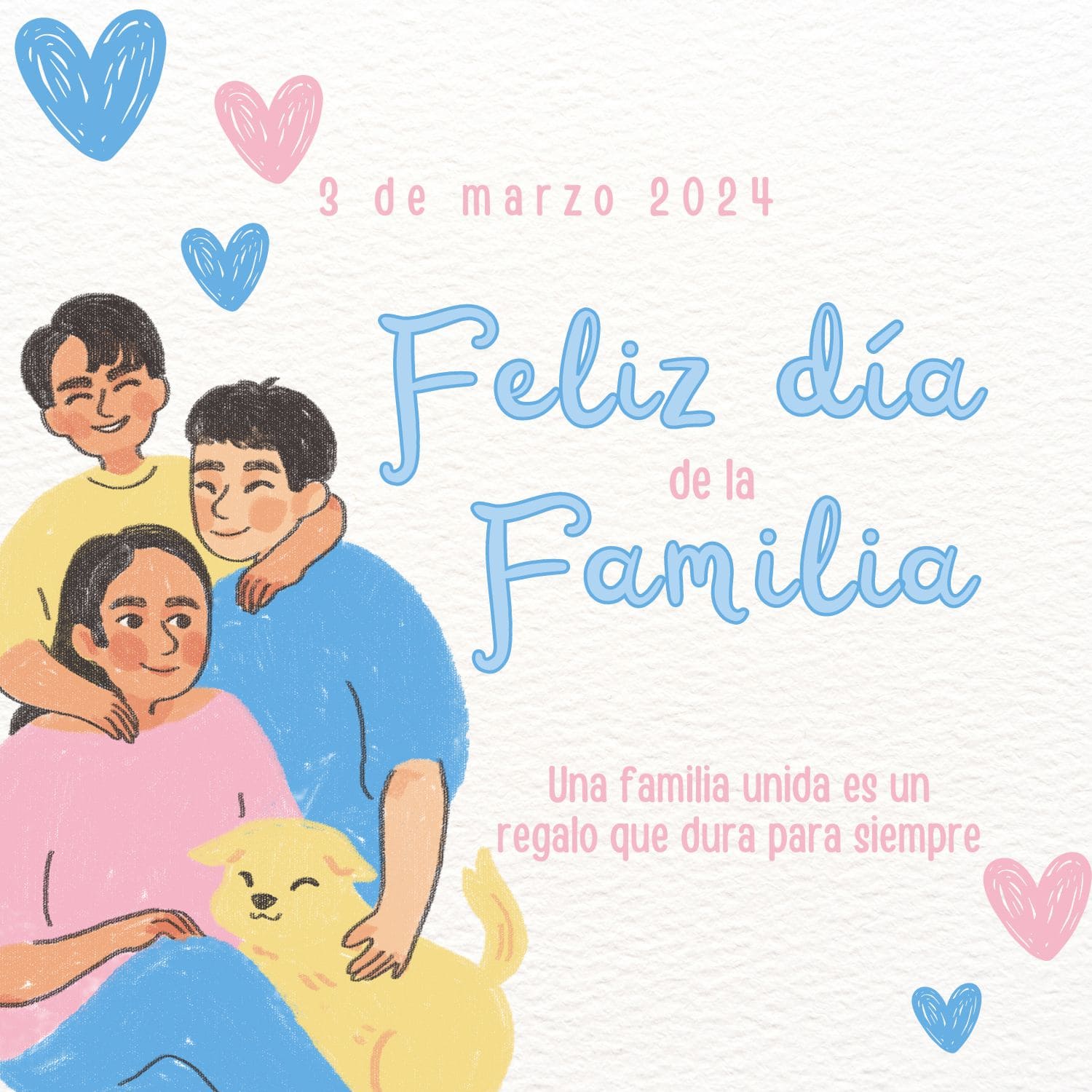 Feliz Día de la Familia 2024 Imágenes con frases