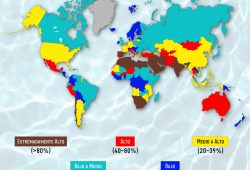 Gráfica del día: El estrés hídrico para 2050