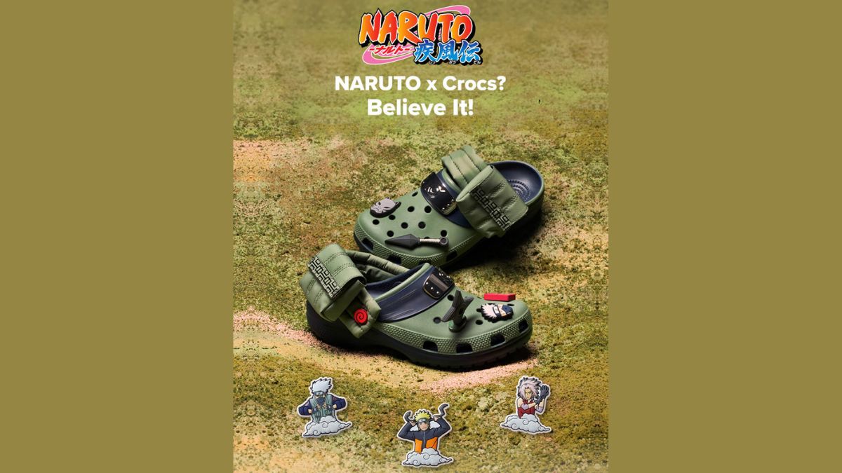 Estos son los legendarios Crocs de Naruto. ¿Cuánto cuestan? Foto: Especial