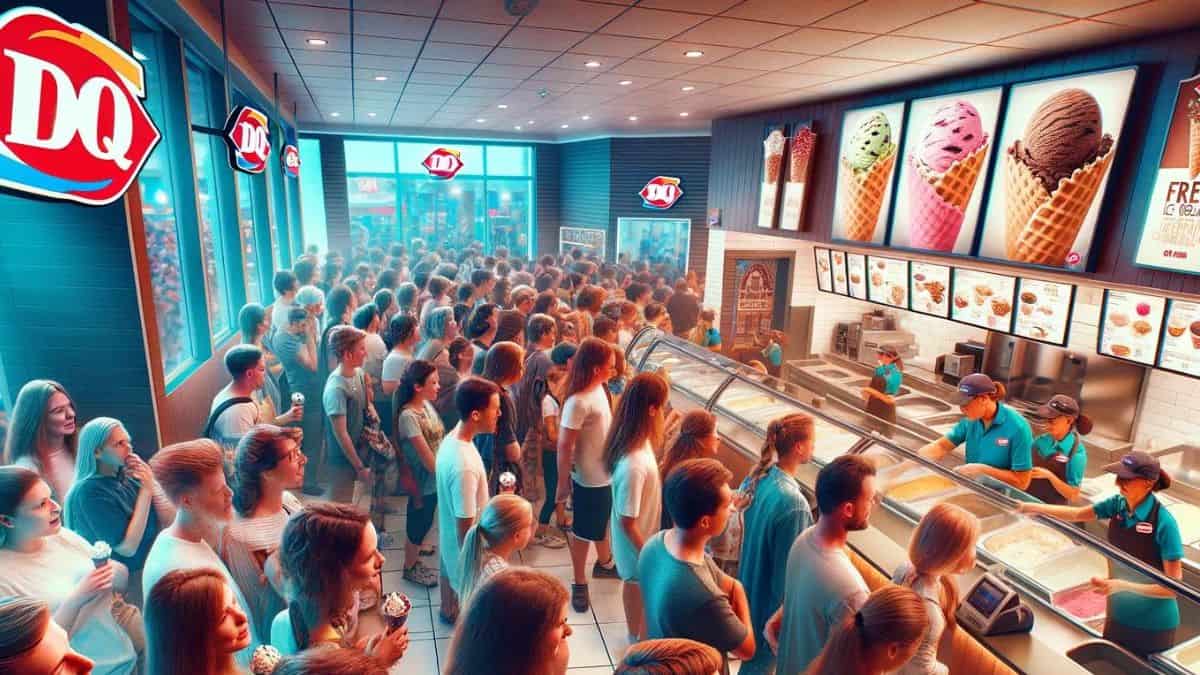 A qué hora inicia el Día del Cono gratis Dairy Queen 2024?