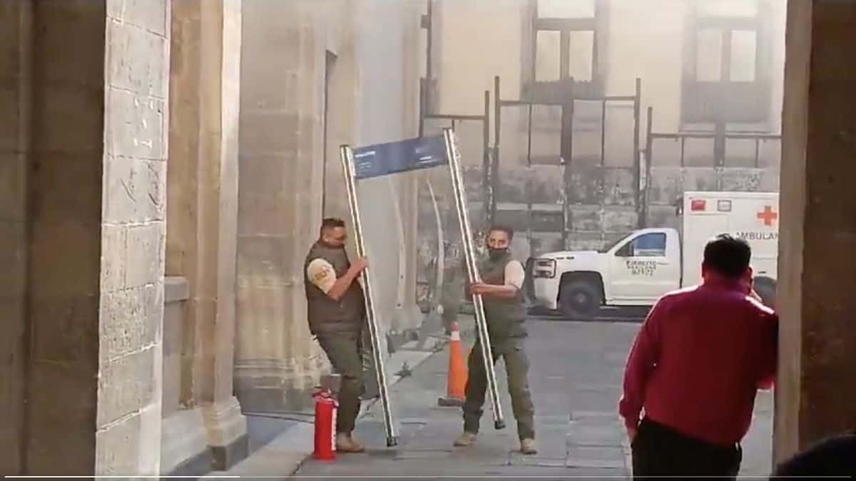 portazo palacio nacional hoy 2024