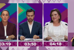 Primer debate presidencial 2024: Corrupción y transparencia en el centro del escenario de los candidatos Gálvez, Sheinbaum y Máynez
