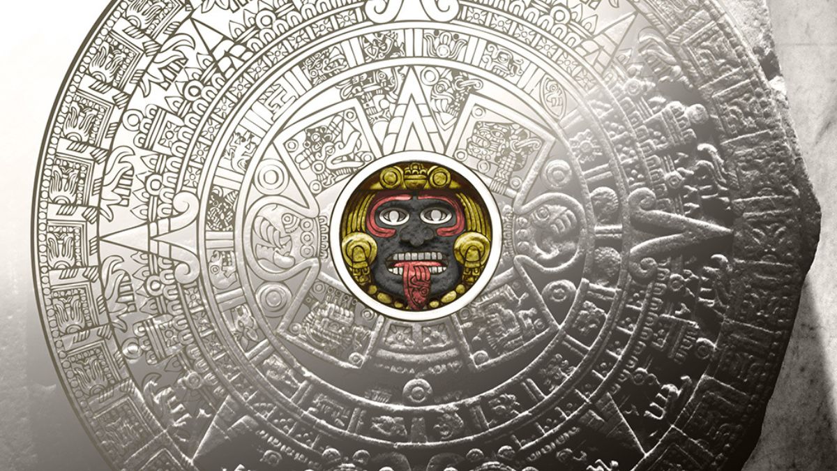 eclipse solar piedra de sol calendario azteca sun stone