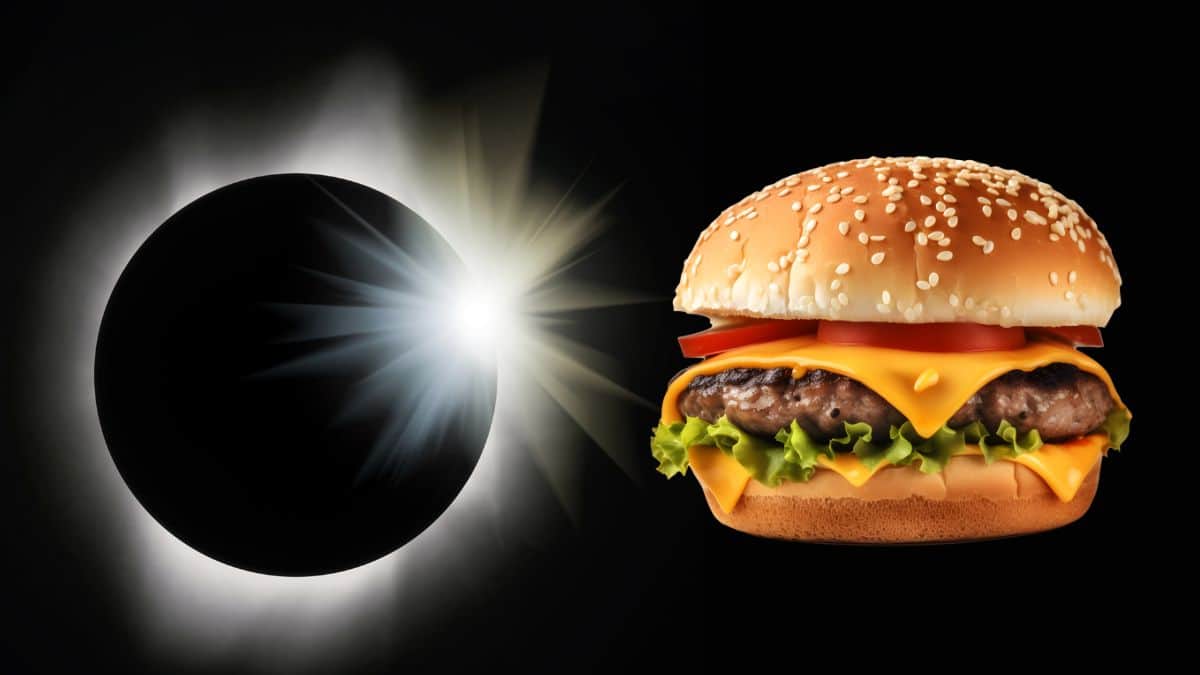 ECLIPSE SOLAR PROMOCIÓN BURGER KING 2024 8 ABRIL