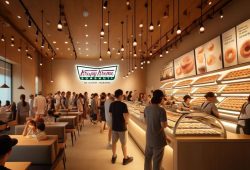 Krispy Kreme tendrá la promoción de 2 donas por 39 pesos por el Día del Beso Foto: Especial