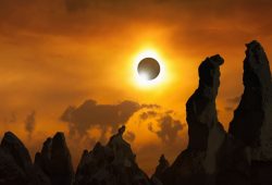Eclipse solar 8 de abril Puebla. ¿A qué hora inicia y cómo se verá? Lista de municipios Foto: Especial