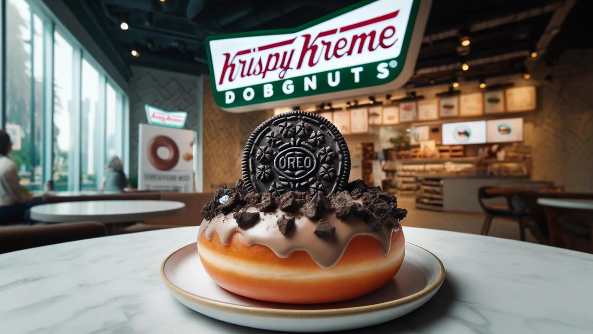 Estas son las nuevas donas de Krispy Kreme y Oreo llamada Conexiones Espaciales Foto: Especial