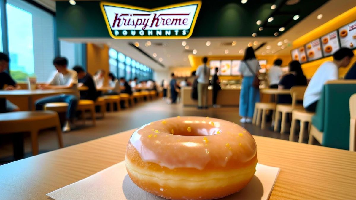 Esta es la nueva dona Krispy Kreme para la primavera Foto: Especial