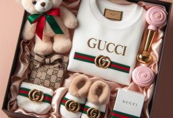 Sorprenden a bebé recién nacida con regalos de Gucci