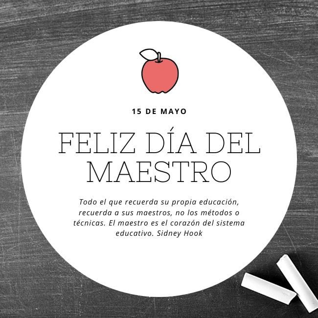 Feliz Día del Maestro 2024. Imágenes, frases y felicitaciones del 15 de mayo