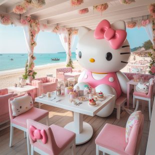 Cafetería de Hello kitty llega a Cancún con experiencia inmersiva