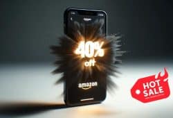 AMAZON IPHONE 40 POR CIENTO DE DESCUENTO