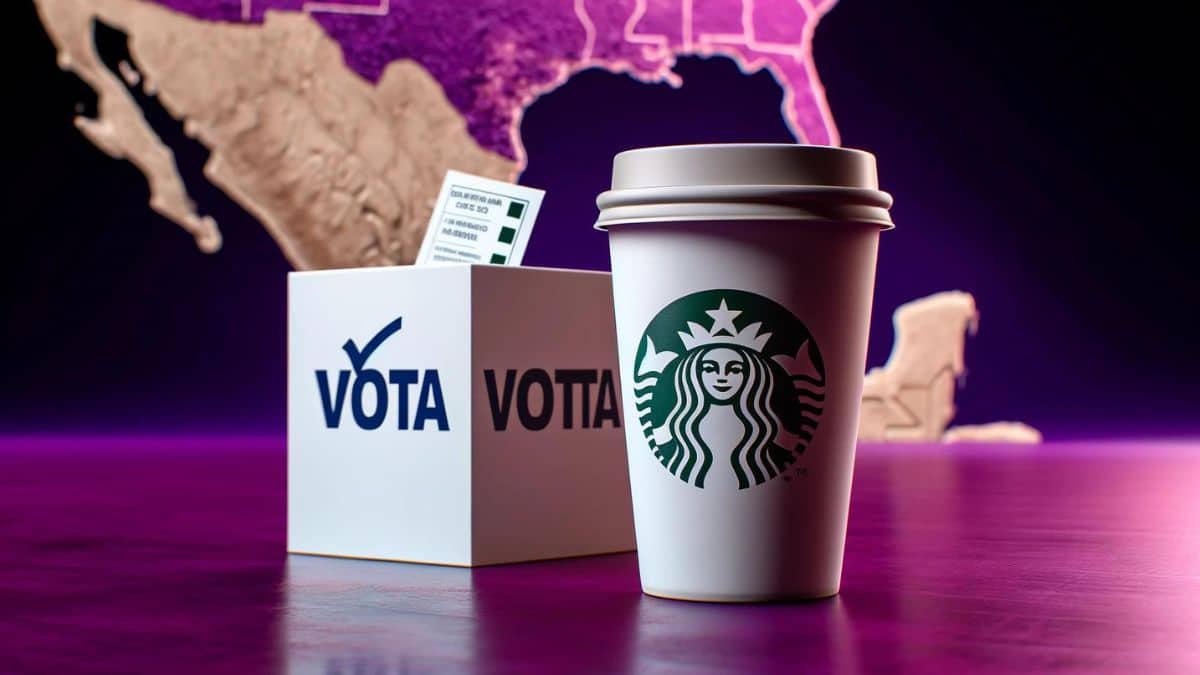 ¿Cuántos miles de cafés regalará Starbucks por votar el 2 de junio?