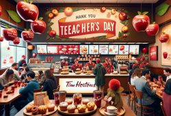 Tim Hortons tiene un combo especial por el Día del Maestro 2024 Foto: Especial