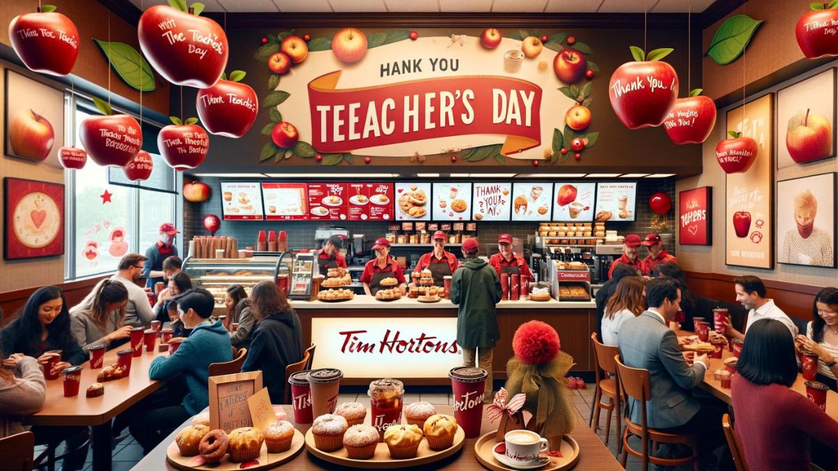 Tim Hortons tiene un combo especial por el Día del Maestro 2024 Foto: Especial