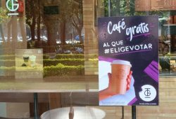 cafe gratis elige votar marcas tierra garat 2 de junio