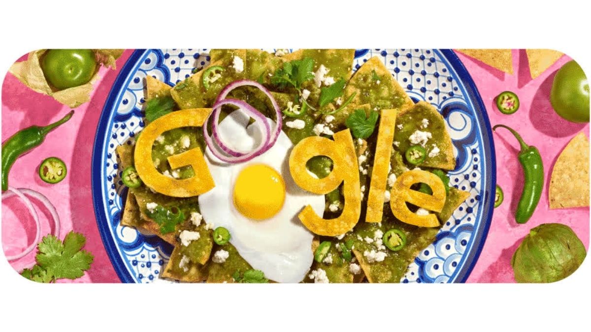 chilaquiles doodle google