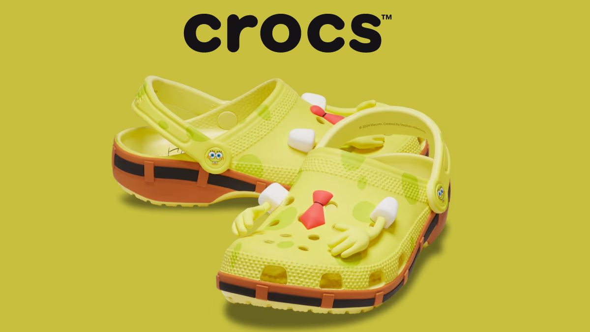Estos son los Crocs Bob Esponja que todo el mundo desea Foto: Especial