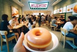 Krispy Kreme tendrá todas sus donas a 19 pesos este 22 y 23 de mayo Foto: Especial