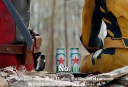 El increíble comercial de Heineken con Deadpool y Wolverine Foto: Especial
