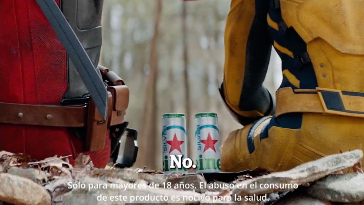 El increíble comercial de Heineken con Deadpool y Wolverine Foto: Especial