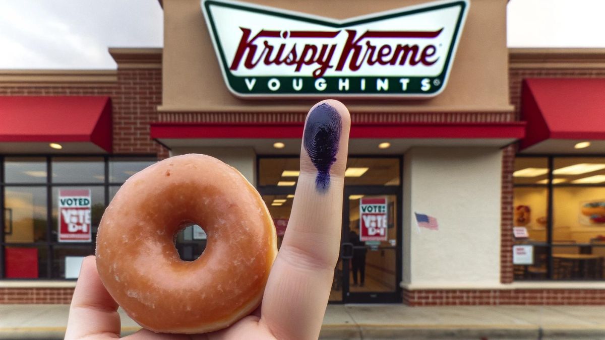 Cosas gratis por votar. Krispy Kreme regalará donas este 2 de junio Foto: Especial