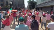 Marcha de la Marea Rosa CDMX 2024 en vivo Foto: Laura Islas