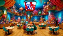 ¿A qué hora cerrarán el mundo de Bob Esponja KFC el 8 de mayo? Foto: Especial