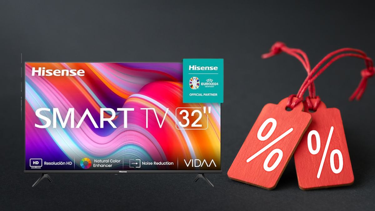Pantalla Hisense 32” Smart TV con un increíble descuento por el Hot Sale 2024 Foto: Especial