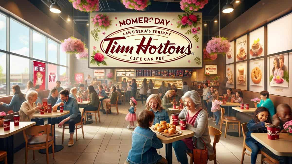 Tim Hortons tiene una promoción especial por el Día de las Madres 2024 Foto: Especial