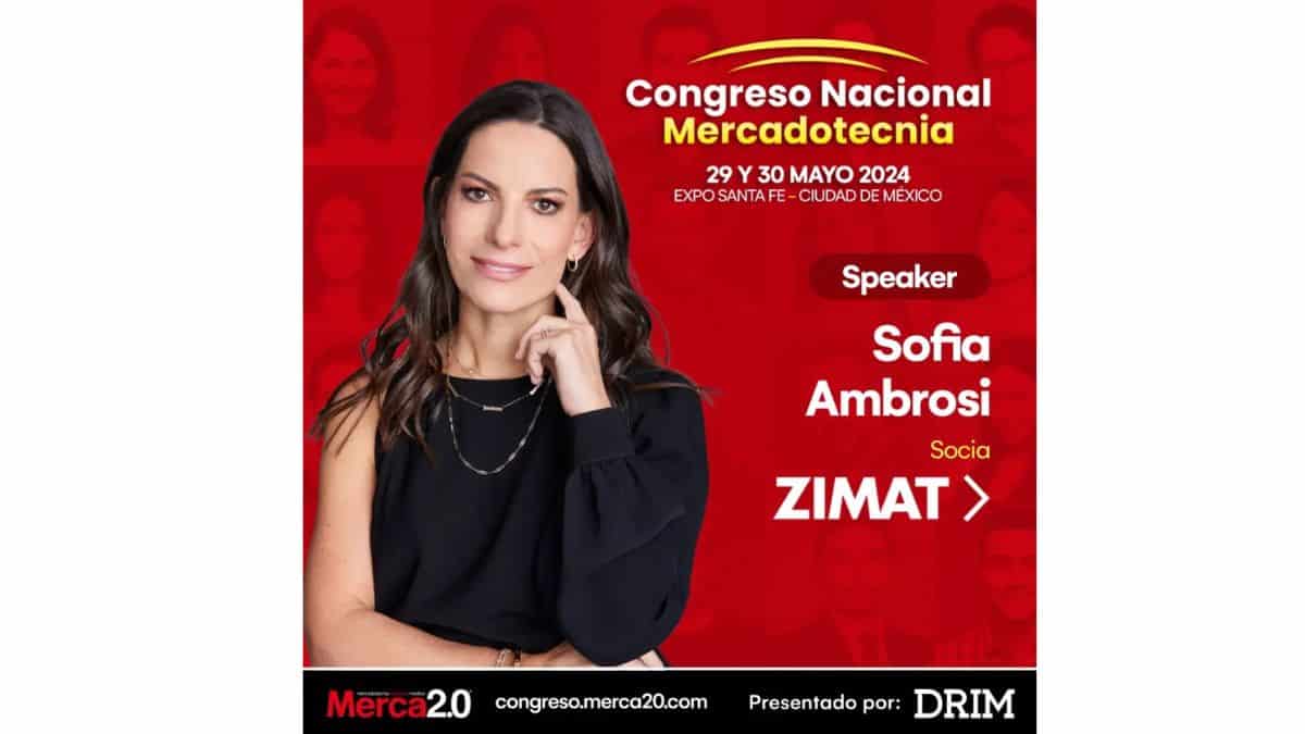 Sofía Ambrosi de ZIMAT en el Speaker Hall del Congreso Nacional de ...