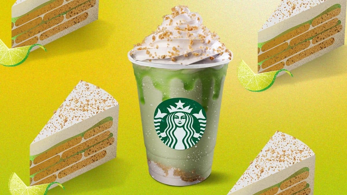 Key Lime Pie, el nuevo Frappuccino de Starbucks para el verano Foto: Especial